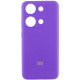 Чохол Silicone Cover Lakshmi Full Camera (AAA) with Logo для Xiaomi Redmi Note 13 4G Фіолетовий / Amethyst - фото