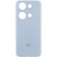 Чехол Silicone Cover Lakshmi Full Camera (AAA) with Logo для Xiaomi Redmi Note 13 Pro 4G Голубой / Sweet Blue - фото