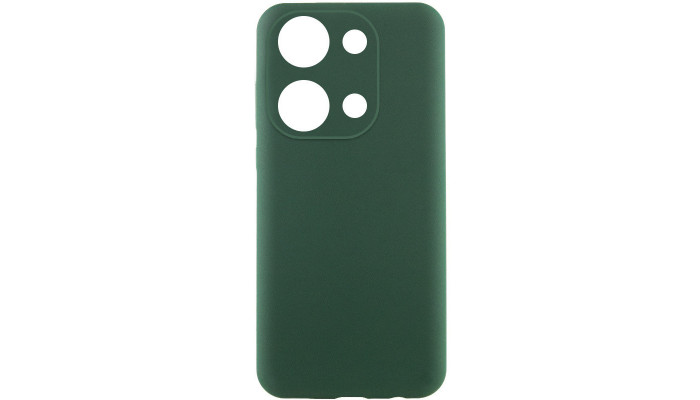 Чехол Silicone Cover Lakshmi Full Camera (AAA) with Logo для Xiaomi Redmi Note 13 Pro 4G Зеленый / Cyprus Green - фото