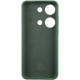 Чехол Silicone Cover Lakshmi Full Camera (AAA) with Logo для Xiaomi Redmi Note 13 Pro 4G Зеленый / Cyprus Green - фото