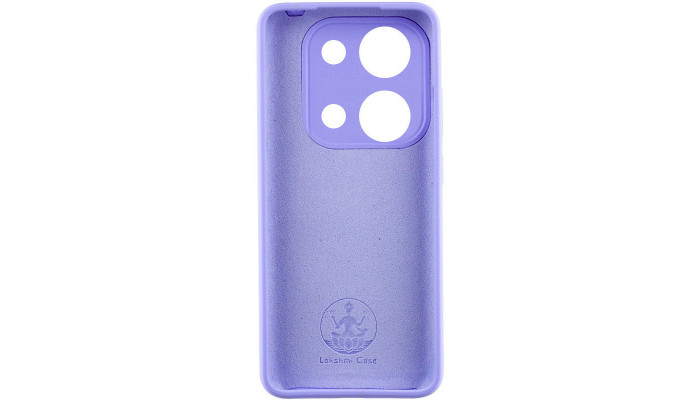 Чохол Silicone Cover Lakshmi Full Camera (AAA) with Logo для Xiaomi Redmi Note 13 Pro 4G Бузковий / Dasheen - фото