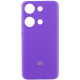 Чехол Silicone Cover Lakshmi Full Camera (AAA) with Logo для Xiaomi Redmi Note 13 Pro 4G Фиолетовый / Amethyst - фото