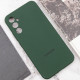 Чехол Silicone Cover Lakshmi Full Camera (AAA) with Logo для Samsung Galaxy A35 Зеленый / Cyprus Green - фото