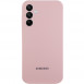 Чехол Silicone Cover Lakshmi Full Camera (AAA) with Logo для Samsung Galaxy A35 Розовый / Pink Sand