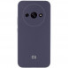 Чохол Silicone Cover Lakshmi Full Camera (AAA) with Logo для Xiaomi Redmi A3 Сірий / Dark Gray