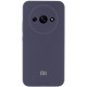 Чохол Silicone Cover Lakshmi Full Camera (AAA) with Logo для Xiaomi Redmi A3 Сірий / Dark Gray - фото