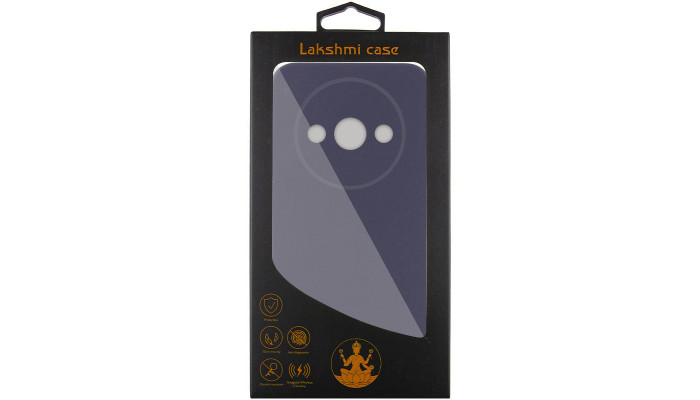 Чехол Silicone Cover Lakshmi Full Camera (AAA) with Logo для Xiaomi Redmi A3 Серый / Dark Gray - фото