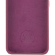 Чехол Silicone Cover Lakshmi Full Camera (AAA) with Logo для Xiaomi Redmi 13 4G / Poco M6 4G Бордовый / Plum - фото