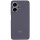 Чохол Silicone Cover Lakshmi Full Camera (AAA) with Logo для Xiaomi Redmi 13 4G / Poco M6 4G Сірий / Dark Gray - фото