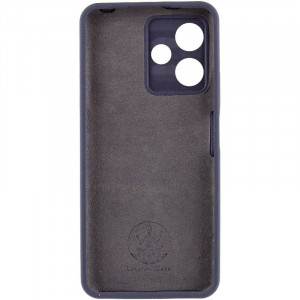 Чехол Silicone Cover Lakshmi Full Camera (AAA) with Logo для Xiaomi Redmi 13 4G / Poco M6 4G Темно-синий / Midnight blue