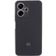 Чохол Silicone Cover Lakshmi Full Camera (AAA) with Logo для Xiaomi Redmi 13 4G / Poco M6 4G Чорний / Black - фото