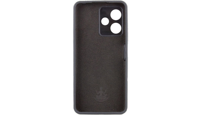 Чехол Silicone Cover Lakshmi Full Camera (AAA) with Logo для Xiaomi Redmi 13 4G / Poco M6 4G Черный / Black - фото