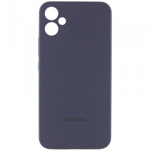 Чехол Silicone Cover Lakshmi Full Camera (AAA) with Logo для Samsung Galaxy A06 Серый / Dark Gray