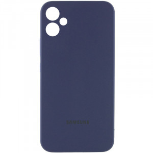 Чехол Silicone Cover Lakshmi Full Camera (AAA) with Logo для Samsung Galaxy A06 Темно-синий / Midnight blue