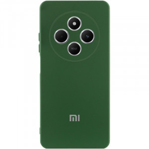 Чохол Silicone Cover Lakshmi Full Camera (AAA) with Logo для Xiaomi Redmi 14C / Poco C75 Зелений / Cyprus Green