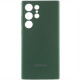 Чохол Silicone Cover Lakshmi Full Camera (AAA) with Logo для Samsung Galaxy S25 Ultra Зелений / Cyprus Green - фото