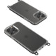 Чохол TPU Transparent with Straps для Apple iPhone 12 Pro / 12 (6.1