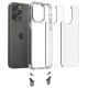 Чохол TPU Transparent with Straps для Apple iPhone 12 Pro / 12 (6.1