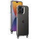 Чехол TPU Transparent with Straps для Apple iPhone 12 Pro Max (6.7