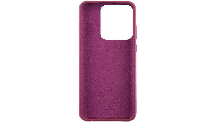 Чохол Silicone Cover Lakshmi (AAA) with Logo для Xiaomi Poco X6 / Note 13 Pro 5G Бордовий / Plum - фото