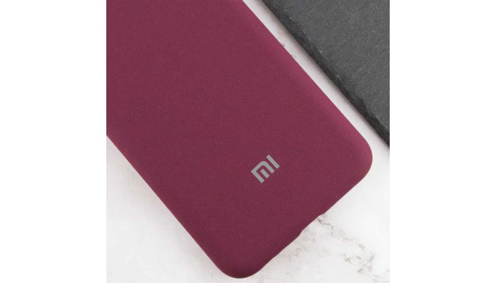 Чехол Silicone Cover Lakshmi (AAA) with Logo для Xiaomi Poco X6 / Note 13 Pro 5G Бордовый / Plum - фото