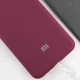 Чохол Silicone Cover Lakshmi (AAA) with Logo для Xiaomi Poco X6 / Note 13 Pro 5G Бордовий / Plum - фото