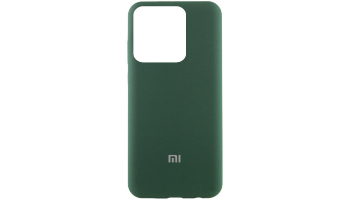 Чехол Silicone Cover Lakshmi (AAA) with Logo для Xiaomi Poco X6 / Note 13 Pro 5G Зеленый / Cyprus Green - фото