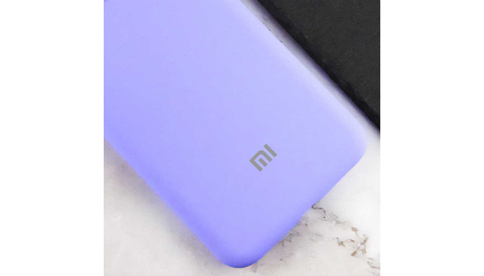 Чехол Silicone Cover Lakshmi (AAA) with Logo для Xiaomi Poco X6 / Note 13 Pro 5G Сиреневый / Dasheen - фото