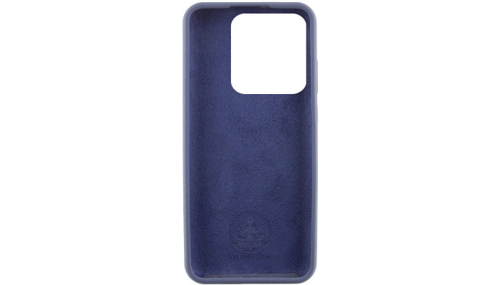 Чохол Silicone Cover Lakshmi (AAA) with Logo для Xiaomi Poco X6 / Note 13 Pro 5G Темно-синій / Midnight blue - фото