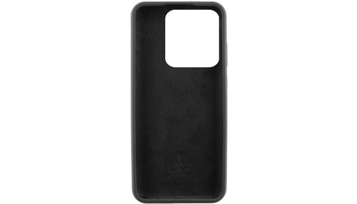 Чехол Silicone Cover Lakshmi (AAA) with Logo для Xiaomi Poco X6 / Note 13 Pro 5G Черный / Black - фото