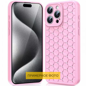 Чохол TPU Honeycomb для Xiaomi Redmi 9C Рожевий / Light pink