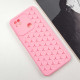 Чохол TPU Honeycomb для Xiaomi Redmi 9C Рожевий / Light pink - фото