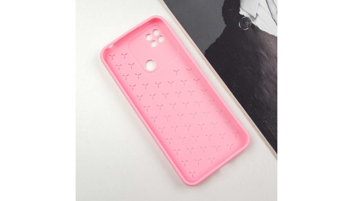 Чохол TPU Honeycomb для Xiaomi Redmi 9C Рожевий / Light pink - фото