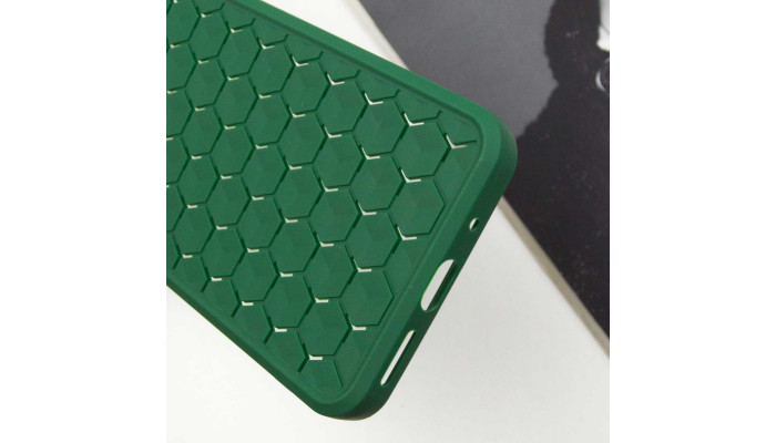 Чохол TPU Honeycomb для Xiaomi Redmi 12 Зелений / Cyprus Green - фото