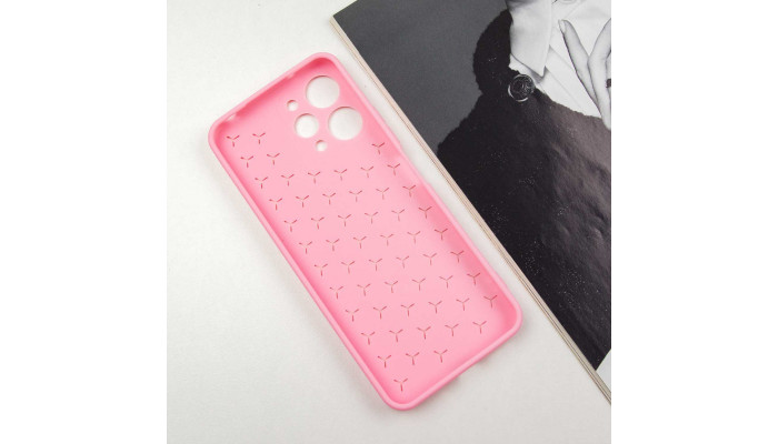 Чохол TPU Honeycomb для Xiaomi Redmi 12 Рожевий / Light pink - фото