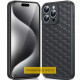 Чехол TPU Honeycomb для Xiaomi Redmi Note 13 Pro 4G / Poco M6 Pro 4G Черный / Black - фото