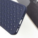 Чехол TPU Honeycomb для Samsung Galaxy A35 Темно-синий / Midnight blue - фото