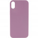 Чохол Silicone Case Full Protective (AA) NO LOGO для Apple iPhone XS Max (6.5") Ліловий / Lilac Pride