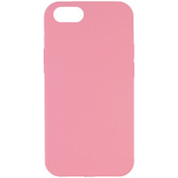 Чехол Silicone Case Full Protective (AA) NO LOGO для Apple iPhone SE (2020) Розовый / Light pink