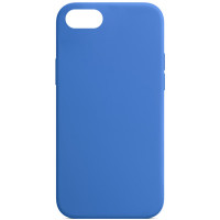 Чохол Silicone Case Full Protective (AA) NO LOGO для Apple iPhone SE (2020) Синій / Capri Blue