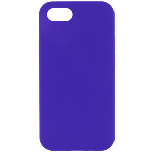 Чохол Silicone Case Full Protective (AA) NO LOGO для Apple iPhone SE (2020) Фіолетовий / Ultra Violet