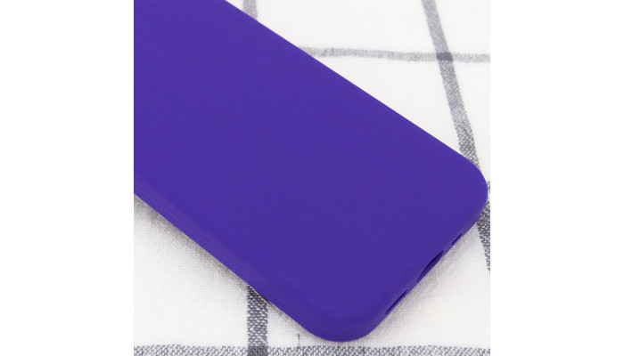 Чехол Silicone Case Full Protective (AA) NO LOGO для Apple iPhone SE (2020) Фиолетовый / Ultra Violet - фото