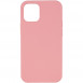 Чехол Silicone Case Full Protective (AA) NO LOGO для Apple iPhone 12 Pro / 12 (6.1") Розовый / Pink