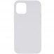 Чохол Silicone Case Full Protective (AA) NO LOGO для Apple iPhone 12 Pro Max (6.7") Білий / White