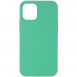 Чехол Silicone Case Full Protective (AA) NO LOGO для Apple iPhone 12 Pro Max (6.7") Зеленый / Spearmint