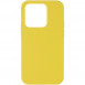 Чохол Silicone Case Full Protective (AA) NO LOGO для Apple iPhone 13 Pro (6.1") Жовтий / Yellow