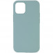 Чехол Silicone Case Full Protective (AA) NO LOGO для Apple iPhone 13 (6.1") Бирюзовый / Turquoise