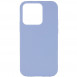 Чохол Silicone Case Full Protective (AA) NO LOGO для Apple iPhone 14 Pro (6.1") Блакитний / Lilac Blue