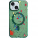 Чохол TPU+PC Flush with MagSafe для Apple iPhone 14 (6.1") Dark green