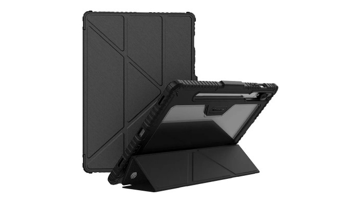 Чехол-книжка Nillkin Bumper Pro Multi-angle для Samsung Galaxy Tab S9+ / S10+ 12.4’’ Black - фото